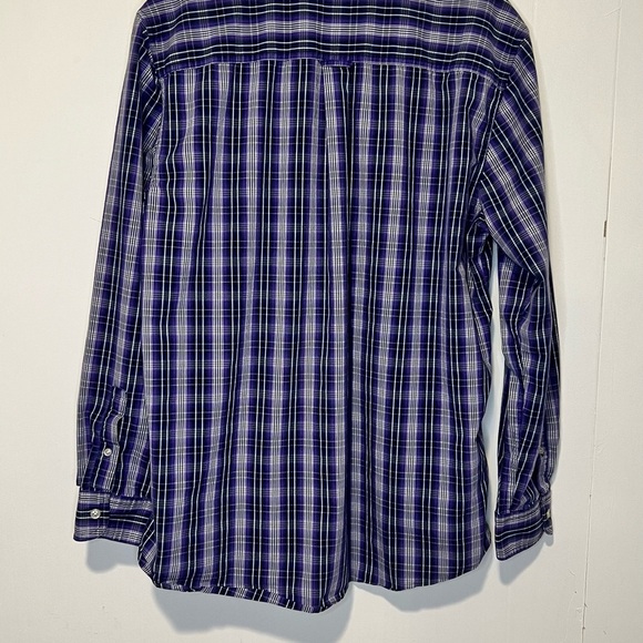 Chaps Stretch Men’s Easy Care Long Sleeve Collared Button Up Shirt S16 52625 - Picture 2 of 4